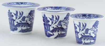 Meat Pots Set of Three c1930s